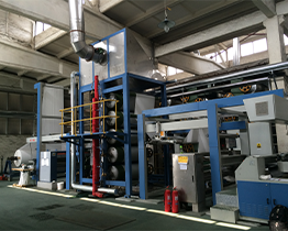 Modification of medium pressure steam setting machine